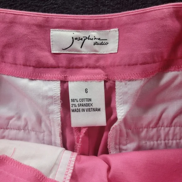 Old Navy Coral Colored Capris Size 6 - Picture 7 of 9